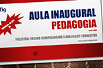 O &ldquo;bem-vindos&rdquo; aos veteranos de Pedagogia