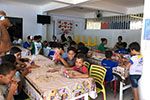 Entrega dos Kits no Projeto 'Um Chute Para o Futuro'