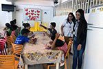 Entrega dos Kits no Projeto 'Um Chute Para o Futuro'