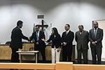 Cerimônia de Lançamento e Assinatura de Convênio do CEJUSC, FAFIG e CESUFOZ