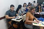 Vitrais góticos nas aulas da Pedagogia