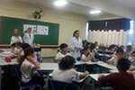 Alunos do curso de Nutrição realizaram palestras nas Escolas Estaduais do Município de Foz do Iguaçu