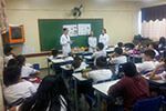 Alunos do curso de Nutrição realizaram palestras nas Escolas Estaduais do Município de Foz do Iguaçu