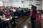 Palestra sobre O câncer de mama e os direitos do paciente com câncer